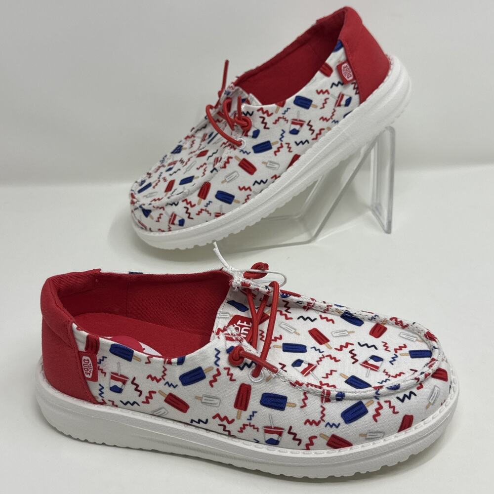 Hey Dude Wendy Youth Size 2Y WENDY Y SUMMER AMERICANA